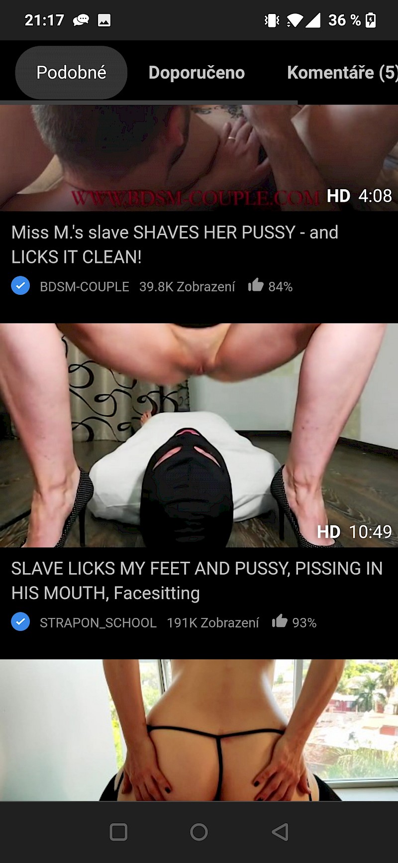 BDSM inzerát