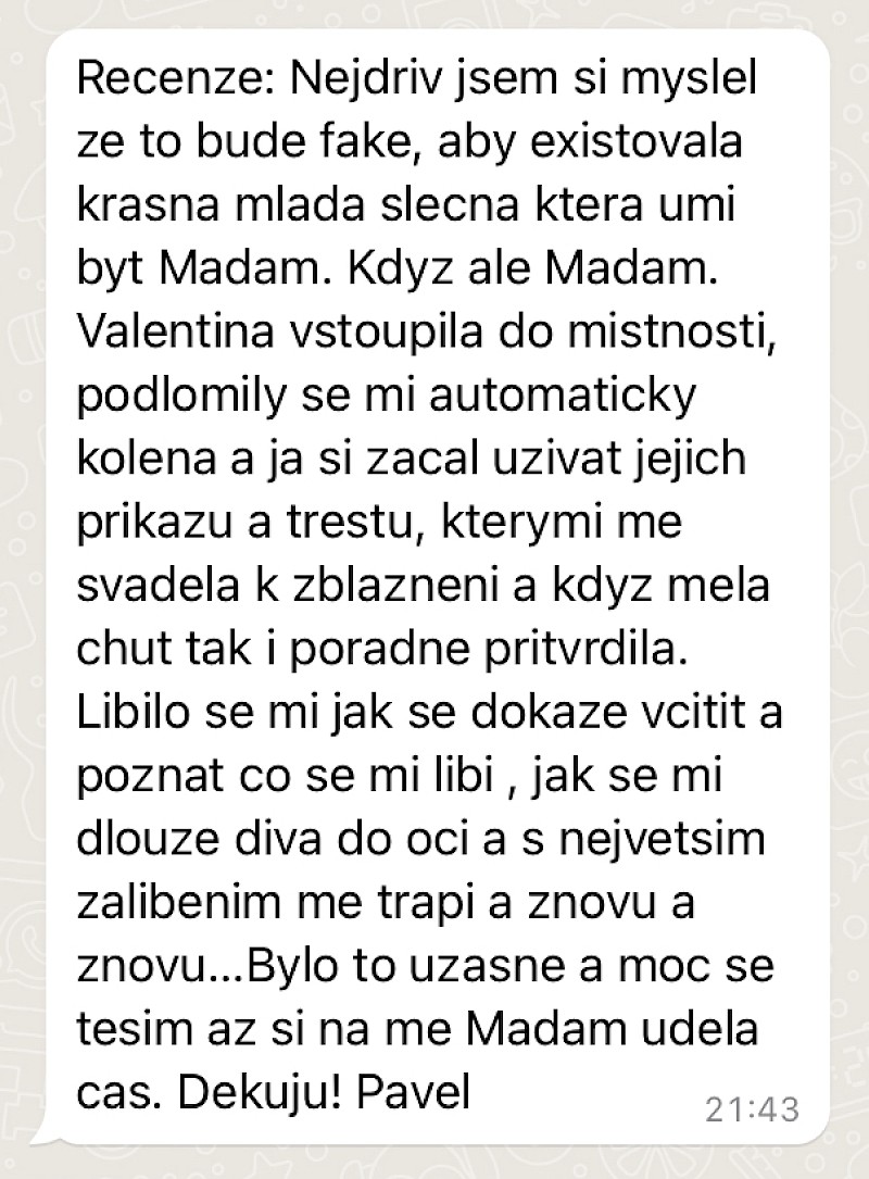 BDSM inzerát